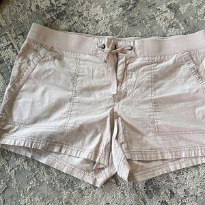 a.n.a Women's Light Tan Athletic Shorts